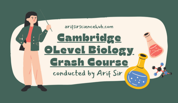 Cambridge OLevel Biology Crash Course