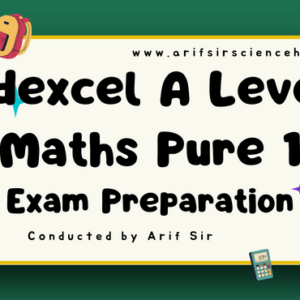 Edexcel A Level Maths Pure 1 Exam Preparation
