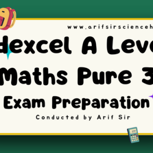 Edexcel A Level Maths Pure 3 Exam Preparation